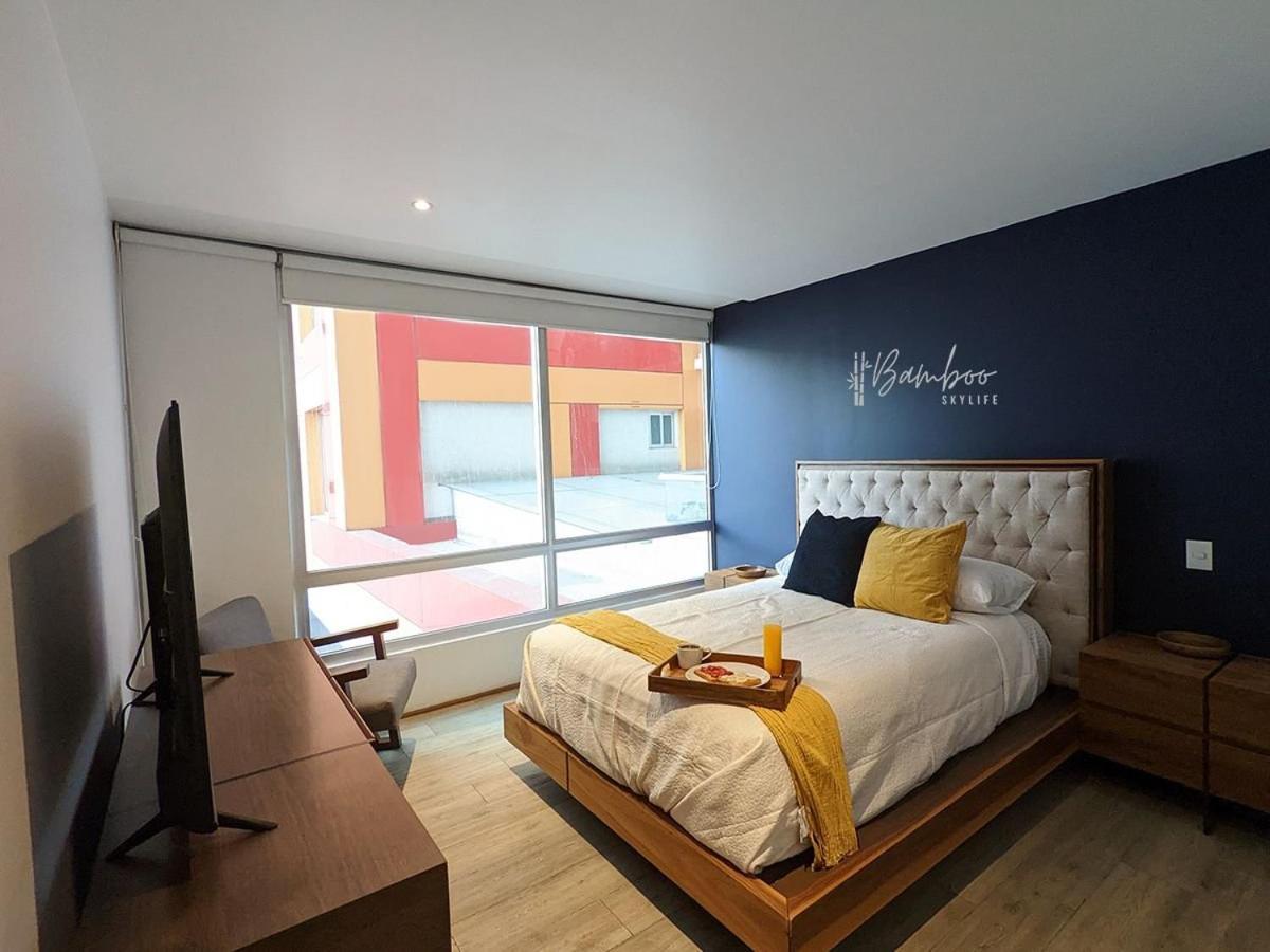 Luxury Condo Santa Fe Cosmocrat By Bamboo Skylife Mexico City Exterior photo